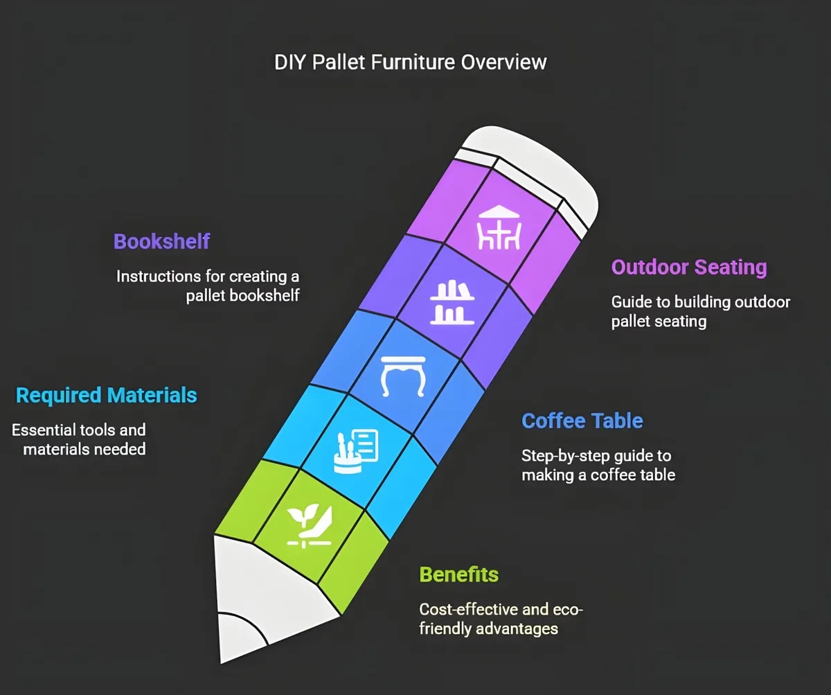 DIY Pallet Furniture infograph