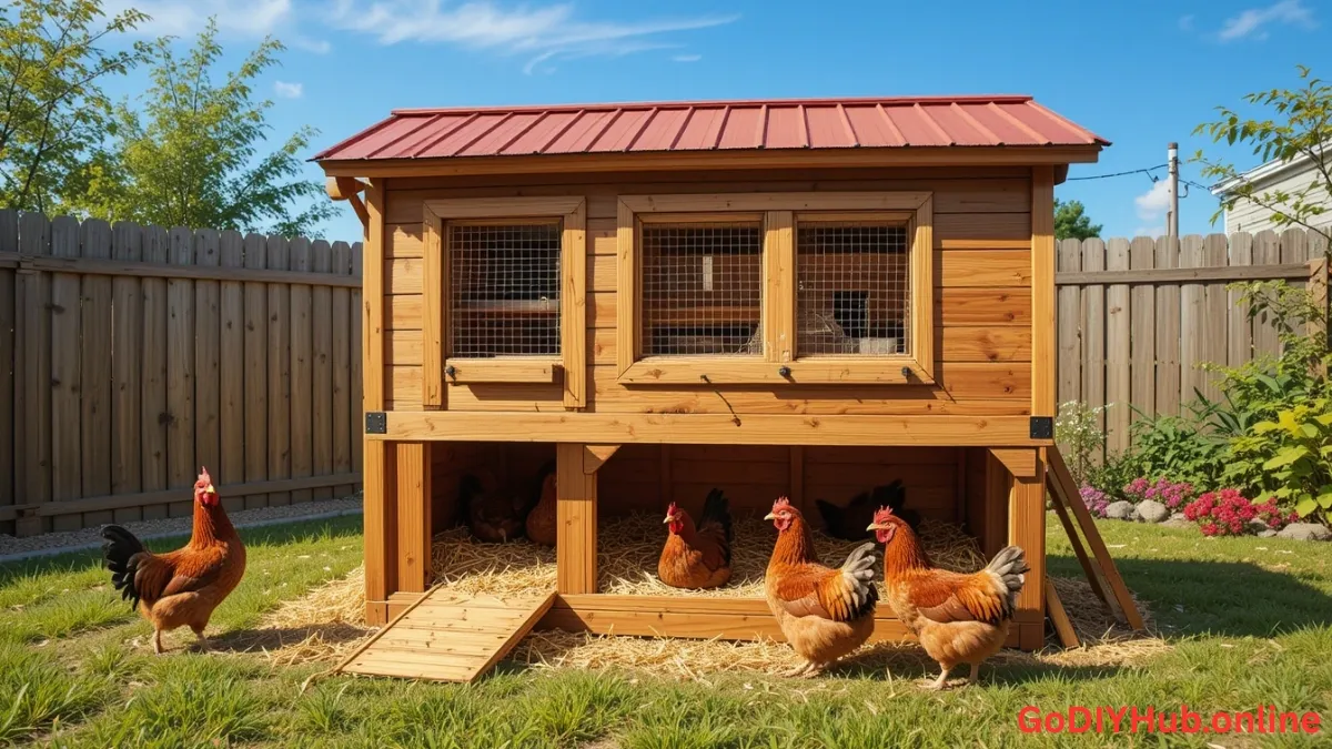 Image DIY Chicken Coop